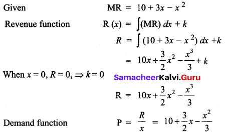 Samacheer Kalvi 12th Business Maths Solutions Chapter 3 Integral Calculus II Ex 3.2 Q16