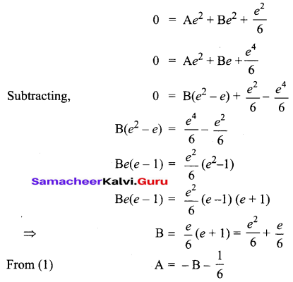Samacheer Kalvi 12th Business Maths Solutions Chapter 4 Differential Equations Miscellaneous Problems Q7.1
