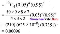 Samacheer Kalvi 12th Business Maths Solutions Chapter 7 Probability Distributions Ex 7.1 Q6.2