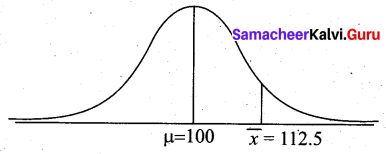 Samacheer Kalvi 12th Business Maths Solutions Chapter 8 Sampling Techniques and Statistical Inference Additional Problems III Q4