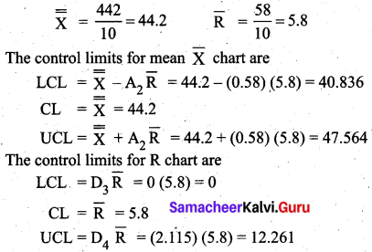 Samacheer Kalvi 12th Business Maths Solutions Chapter 9 Applied Statistics Additional Problems III Q4.2