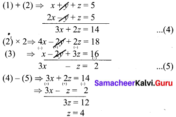 10th Maths Exercise 3.1 Samacheer Kalvi Algebra 