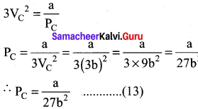 Gaseous State Class 11 Pdf Samacheer Kalvi Chapter 6