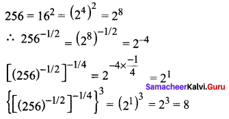 Samacheer Kalvi 11th Maths Solutions Chapter 2 Basic Algebra Ex 2.11 7