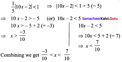 Samacheer Kalvi 11th Maths Solutions Chapter 2 Basic Algebra Ex 2.2 11