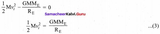 Samacheer Kalvi 11th Physics Solutions Chapter 6 Gravitation 76