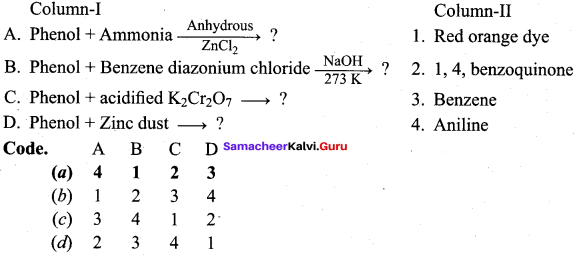 Samacheer Kalvi 12th Chemistry Solutions Chapter 11 Hydroxy Compounds and Ethers-136