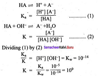 Samacheer Kalvi 12th Chemistry Solutions Chapter 8 Ionic Equilibrium-87