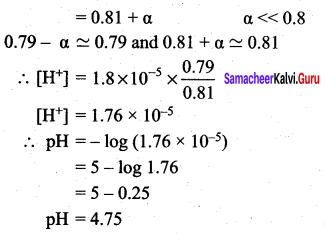 Samacheer Kalvi 12th Chemistry Solutions Chapter 8 Ionic Equilibrium-137