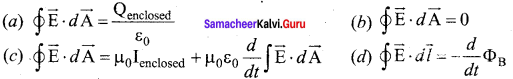 12th Physics Chapter 5 Book Back Answers Samacheer Kalvi