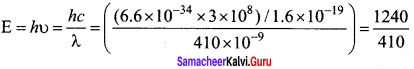 Samacheer Kalvi 12th Physics Solutions Chapter 7 Dual Nature of Radiation and Matter-20