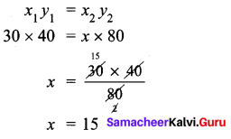 Samacheer Kalvi 7th Maths Solutions Term 1 Chapter 4 Direct and Inverse Proportion Ex 4.2 56