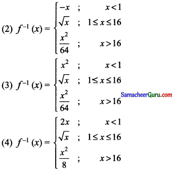 Samacheer Kalvi 11th Maths Solutions Chapter 1 கணங்கள், தொடர்புகள் மற்றும் சார்புகள் Ex 1.5 7