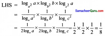 Samacheer Kalvi 11th Maths Solutions Chapter 2 அடிப்படை இயற்கணிதம் Ex 2.12 6