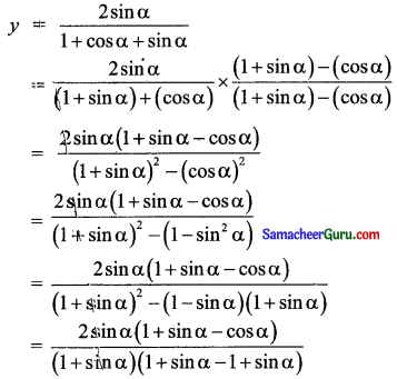 Samacheer Kalvi 11th Maths Solutions Chapter 3 அடிப்படை இயற்கணிதம் Ex 3.1 11