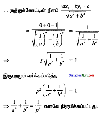 Samacheer Kalvi 11th Maths Solutions Chapter 6 இருபரிமாண பகுமுறை வடிவியல் Ex 6.2 6