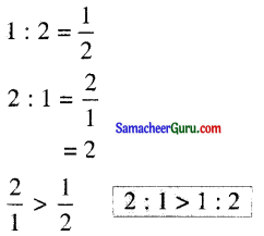Samacheer Kalvi 6th Maths Guide Term 1 Chapter 3 விகிதம் மற்றும் விகித சமம் Ex 3.2 5