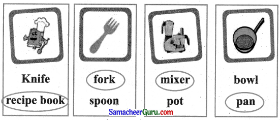 Samacheer Kalvi 3rd English Guide Term 1 Chapter 1 Our Kitchen 2